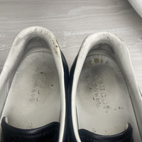 Gucci Sneakers, Ace ’GG Signature’ Black Calf Leather (42.5)