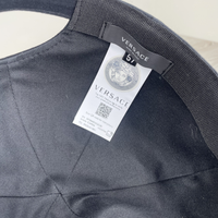 Versace Cap, Unisex Sort Embroidered Logo Cap (Medium)