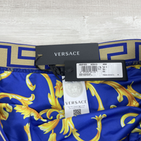 Versace Badeshorts, Boxer Lungo Mare Uomo 'Greca Border' Herre Badeshorts (Small)