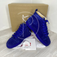Christian Louboutin 'Atlantic Mat' Louis Flat Spikes High Tops Herre (41) 🧵