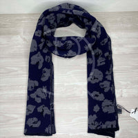 Lanvin Unisex 'Blå' Lyng Uld Halstørklæde (One Size) 🖌