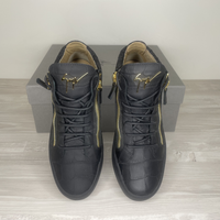 Giuseppe Zanotti Sneakers, London Double Zip Mid 'Black' (41)