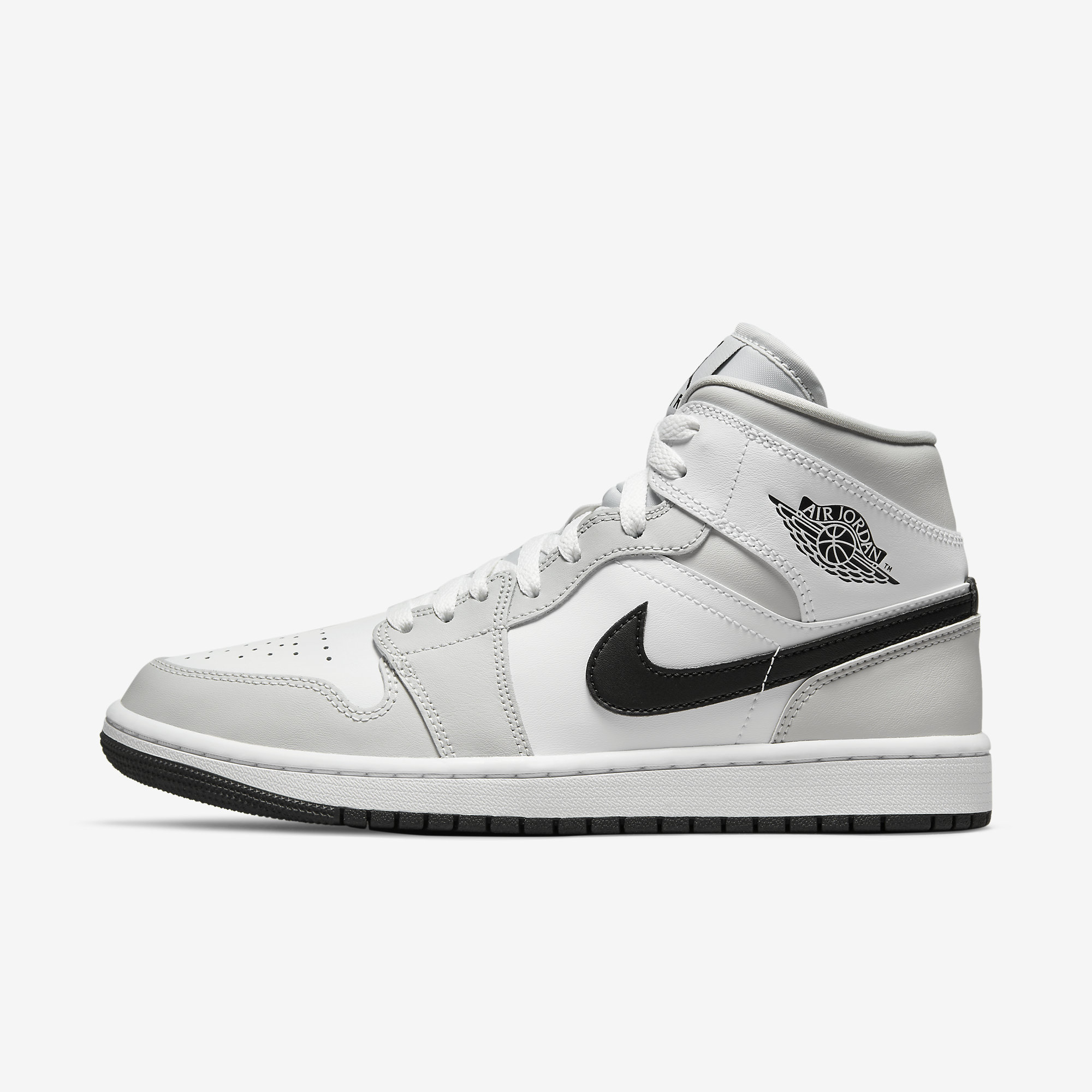 Nike Sneakers Jordan 1 Mid Light Smoke Grey W DelsouX