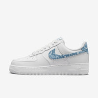 Nike Sneakers, Air Force 1 Low '07 Essential ‘White Worn Blue Paisley’ (W)