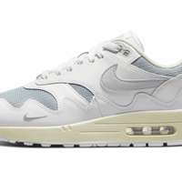 Nike x Patta Sneakers, Air Max 1 'Waves White' Silver