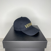 Versace Cap, Unisex Sort Embroidered Logo Cap (Medium)