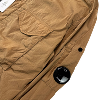 C.P. Company Overshirt, Herre Chrone-R Nylon 'Brun' (Large)