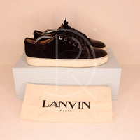 Lanvin 'Black Suede' Mat Toe (41) 🌻