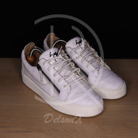 Giuseppe Zanotti 'OFF WHITE' Crocodile Frankie (44) 🐊