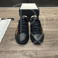 Gucci Ace 'Flames' Black Leather (42.5) 🔥