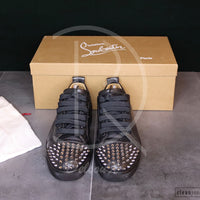 Christian Louboutin 'Gun Metal' Junior Spikes (41) ♠️