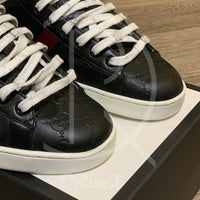 Gucci Ace ’GG Signature’ Black Calf Leather (42.5)🤭