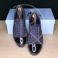 Lanvin 'Navy on Black' Lak Toe (40) 👨🏽✈️