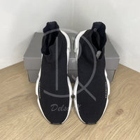 Balenciaga Speed Tranies 'Black & White' (42) 🏃🏽♂️