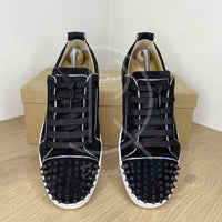 Christian Louboutin 'Black Mat' Junior Spikes (41.5) 💃🏽