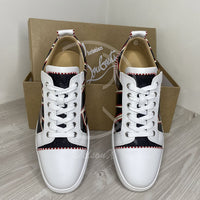 Christian Louboutin 'Louis Junior Orlato' sneakers in leather with logo print (42.5) 🥶
