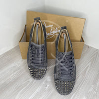 Christian Louboutin 'Shadow' Junior Spikes Herre Sneakers (43) 🐺