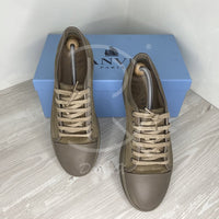 Lanvin 'Beige Suede' Mat Toe Herre (42) 🥯