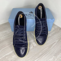 Lanvin Herre 'Navy' Lak Toe (41) 😇