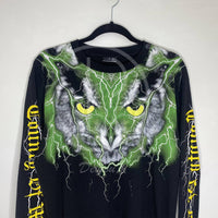 Marcelo Burlon Men's 'Owl Face' Long Sleeve T-shirt (M) 🦉