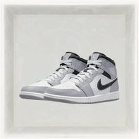 Nike Sneakers, Air Jordan 1 Mid Light Smoke Grey ‘Anthracite’