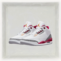 Nike Sneakers, Air Jordan 3 Retro 'Cardinal Red' ⏰