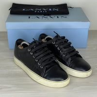 Lanvin Sneakers, 'Leather Black' Leather Toe (39)