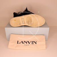 Lanvin 'Black Suede' Mat Toe (41) 🌻