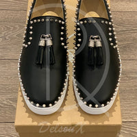 Christian Louboutin 'Rivapik Calf' Pik Boats (44.5) 🥶