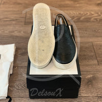 Gucci Black 'Signature' Slip-On (43) 🐿