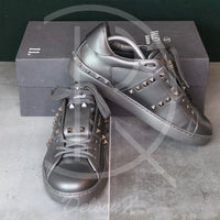 Valentino 'Black Leather' Open Rockstud (41) 💃🏽