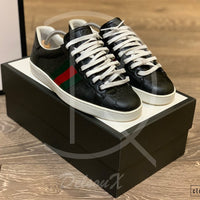 Gucci Ace ’GG Signature’ Black Calf Leather (42.5)🤭