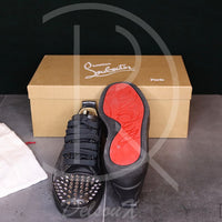 Christian Louboutin 'Gun Metal' Junior Spikes (41) ♠️