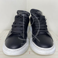 Alexander McQueen Herre 'Black Leather' Oversized (43) ♠️