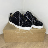 Christian Louboutin 'Black Mat' Junior Spikes (41.5) 💃🏽