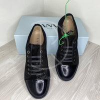 Lanvin 'All Black Suede' Croc Mat Toe (42) 🐊