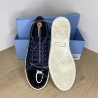 Lanvin Sneakers, 'Navy Suede' Lak Toe (44) 🥳
