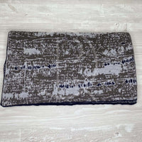 Lanvin Unisex 'Brown Maroon Design' Uld Halstørklæde (One Size) 🙌🏽