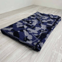 Lanvin Unisex 'Grå Camouflage' Uld Halstørklæde (One Size) ❄️