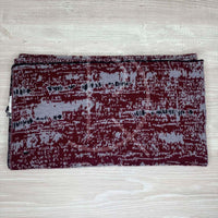 Lanvin Unisex 'Red Maroon Design' Uld Halstørklæde (One Size) 🧰