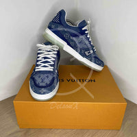 Louis Vuitton Trainer Sneaker 'Denim Monogram' (42.5) 👑