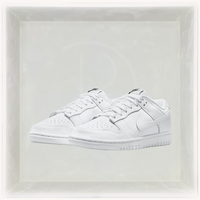 Nike Sneakers, Dunk Low 'Triple 'White' (2021) (W) 💡