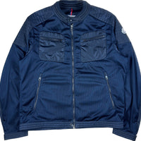Moncler Jakke, Herre 'Navy / Mørke Blå' Fabrice (M6 / X-Large)