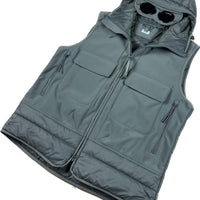 C.P. Company Vest, Herre SHell-R 'Army Grøn' (X-Large / 52)