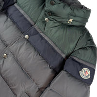 Moncler VinterJakke, Herre 'Grøn / Navy Blå / Grå' Goya (M0 / XX-Small)