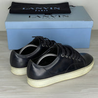 Lanvin Sneakers, 'Leather Black' Leather Toe (39)