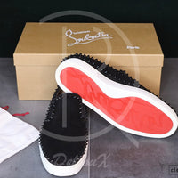 Christian Louboutin 'Black Suede' Pik Boat (43) 😁