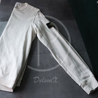 Stone Island Sweatshirt, Crewneck ‘Cream White’ (M) 😎