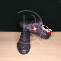Gucci Ace 'Black Leather' Bee (43) 🐝