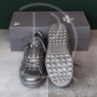 Valentino 'Black Leather' Open Rockstud (41) 💃🏽